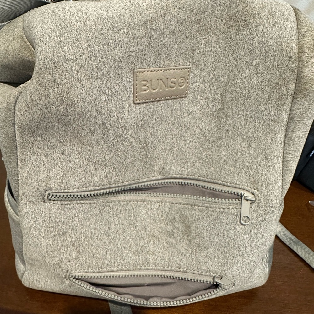 BUNSO baby Gray diaper bag Backpack
